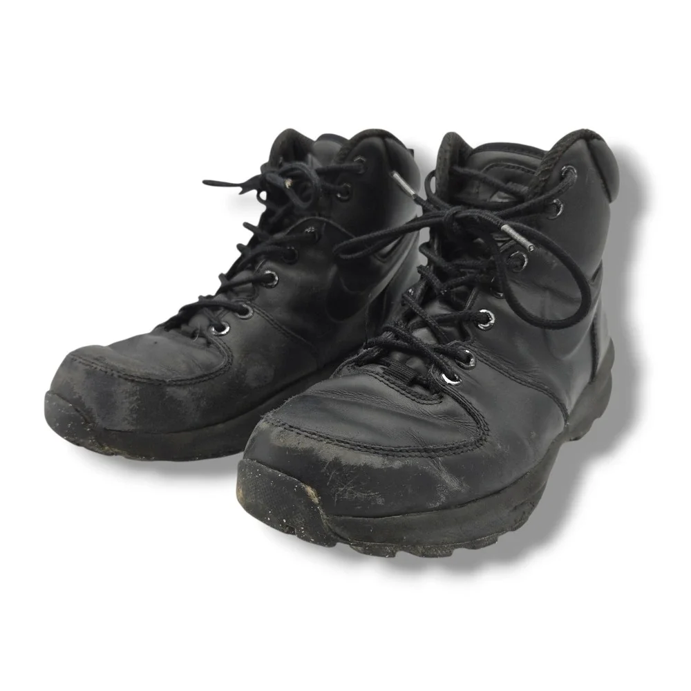 Nike‎ Manoa Boots Mens 7 Black Leather 454350-003